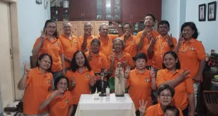 Foto bersama Umat Lingkungan Antonius 3