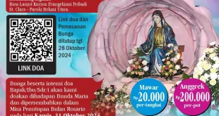 bunga untuk bunda maria