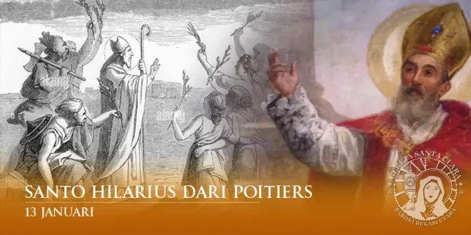 santo hilarius dari poitiers