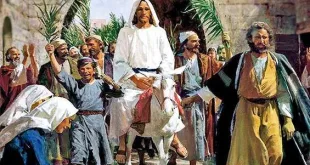 Yesus memasuki kota Yerusalem